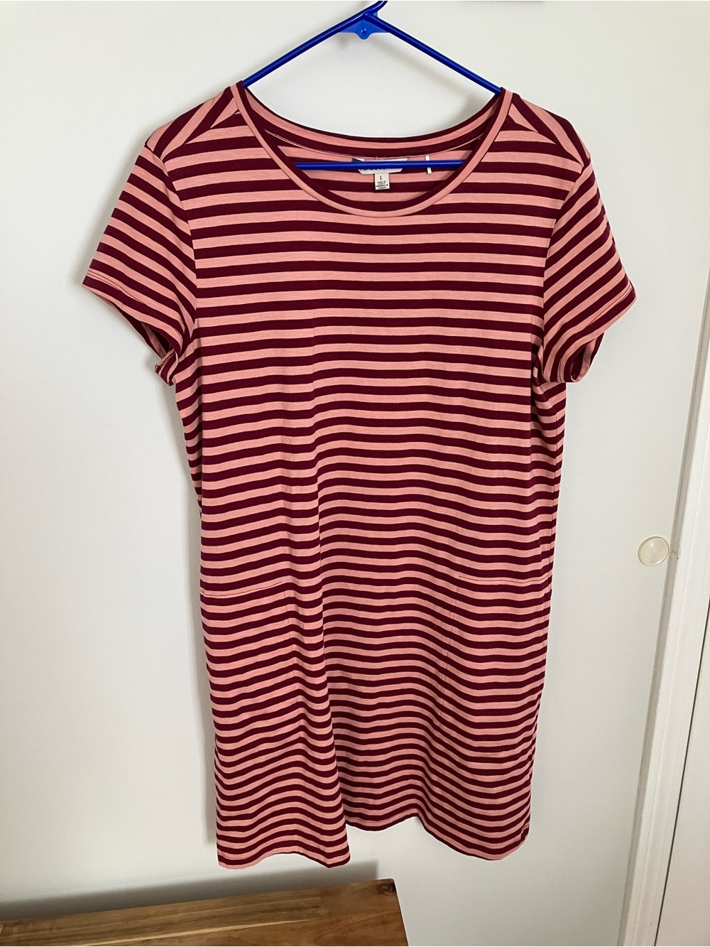 Windmere II Short Sleeve Dress - Port Stripe